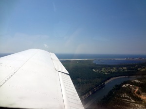Downwind runway 27 of the ICW/Canal, Gulf Shores, AL.  